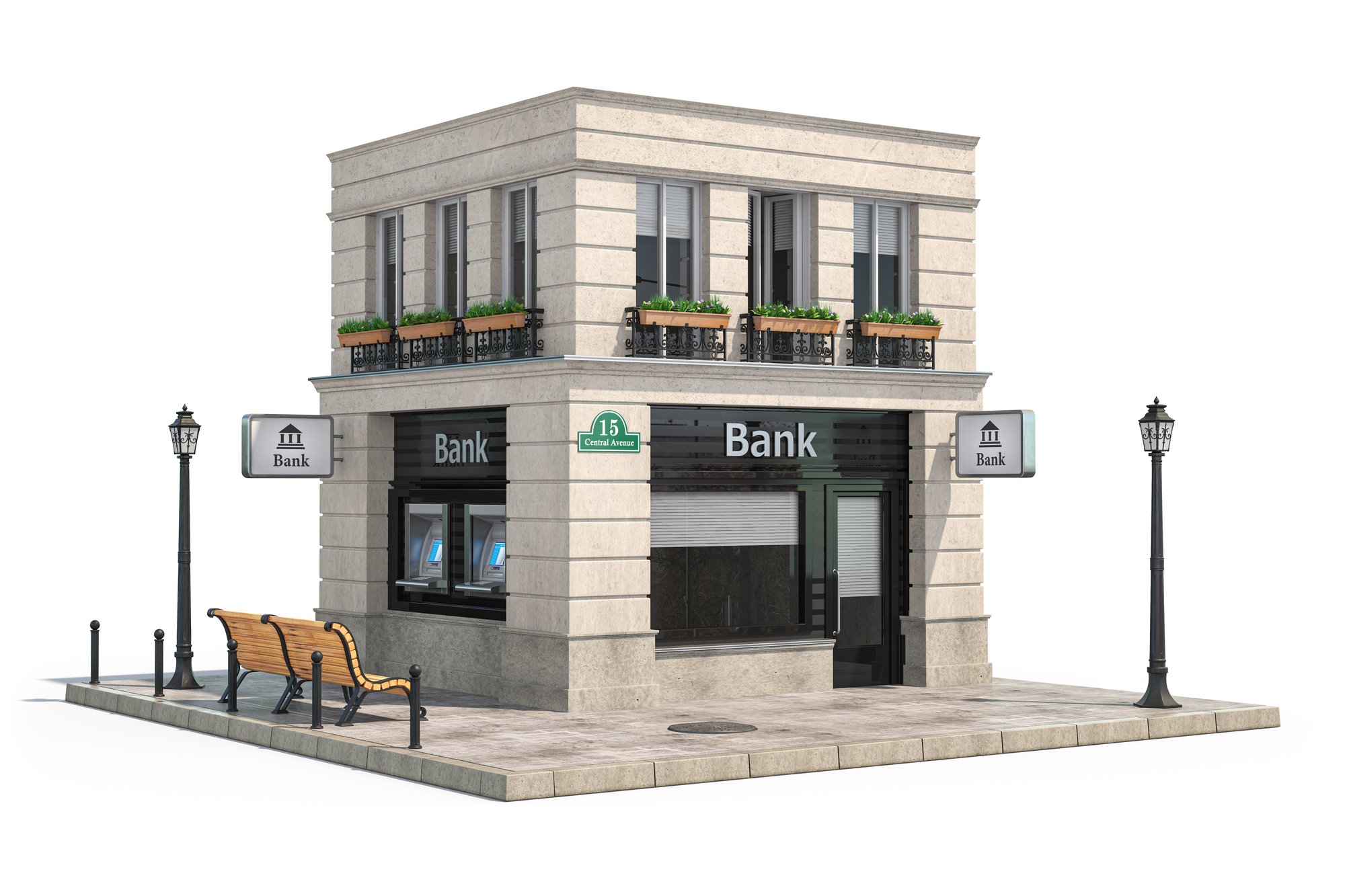 bank building